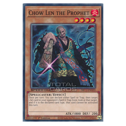 Yu-Gi-Oh! - Speed Duel: Streets of Battle City - Chow Len the Prophet (Common) SBC1-ENG03