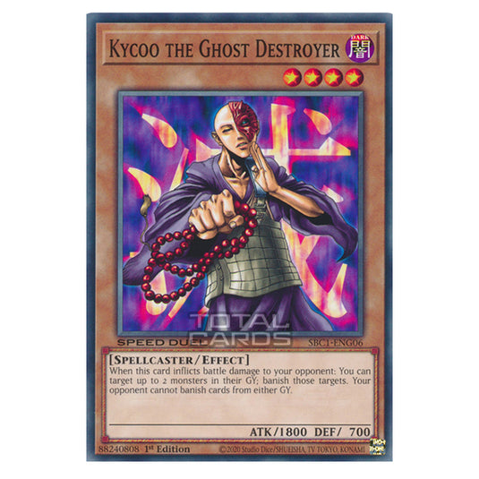 Yu-Gi-Oh! - Speed Duel: Streets of Battle City - Kycoo the Ghost Destroyer (Common) SBC1-ENG06