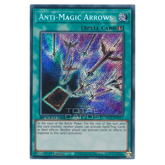 Yu-Gi-Oh! - Speed Duel: Streets of Battle City - Anti-Magic Arrows (Secret Rare) SBC1-ENG11a