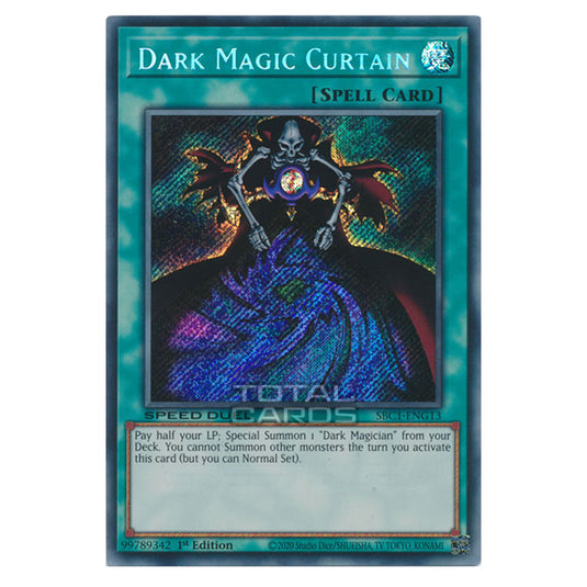 Yu-Gi-Oh! - Speed Duel: Streets of Battle City - Dark Magic Curtain (Secret Rare) SBC1-ENG13a