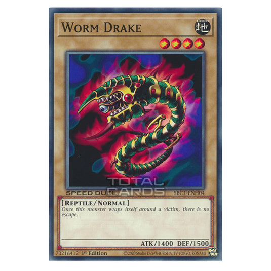 Yu-Gi-Oh! - Speed Duel: Streets of Battle City - Worm Drake (Common) SBC1-ENH04