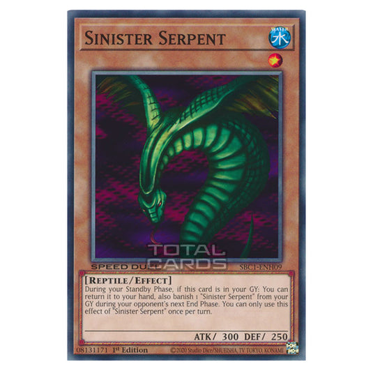 Yu-Gi-Oh! - Speed Duel: Streets of Battle City - Sinister Serpent (Common) SBC1-ENH09