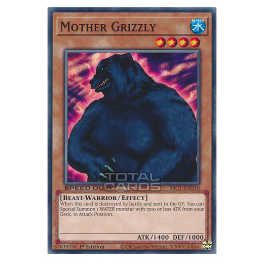 Yu-Gi-Oh! - Speed Duel: Streets of Battle City - Mother Grizzly (Common) SBC1-ENH10