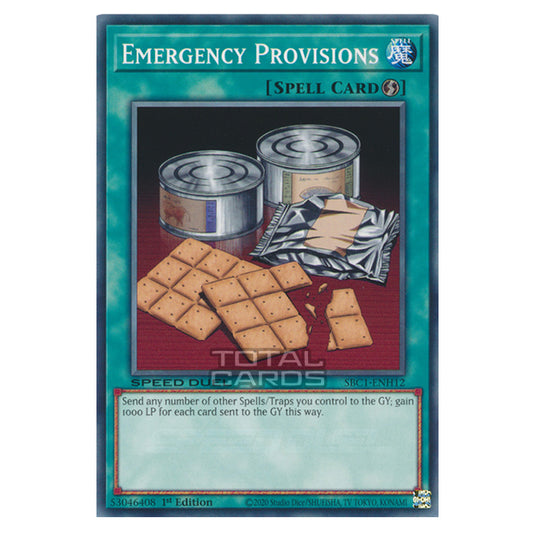 Yu-Gi-Oh! - Speed Duel: Streets of Battle City - Emergency Provisions (Common) SBC1-ENH12