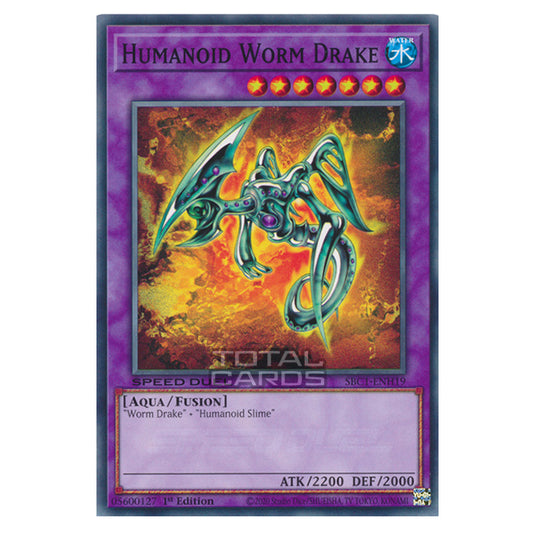 Yu-Gi-Oh! - Speed Duel: Streets of Battle City - Humanoid Worm Drake (Common) SBC1-ENH19