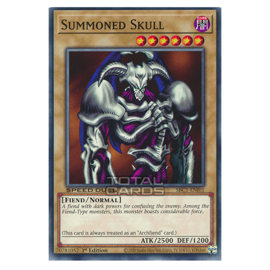 Yu-Gi-Oh! - Speed Duel: Streets of Battle City - Summoned Skull (Common) SBC1-ENI01