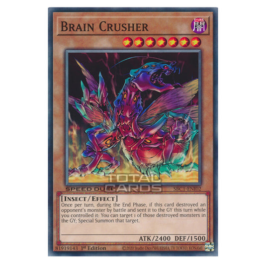 Yu-Gi-Oh! - Speed Duel: Streets of Battle City - Brain Crusher (Common) SBC1-ENI02