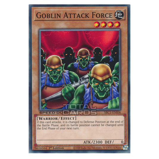 Yu-Gi-Oh! - Speed Duel: Streets of Battle City - Goblin Attack Force (Common) SBC1-ENI06