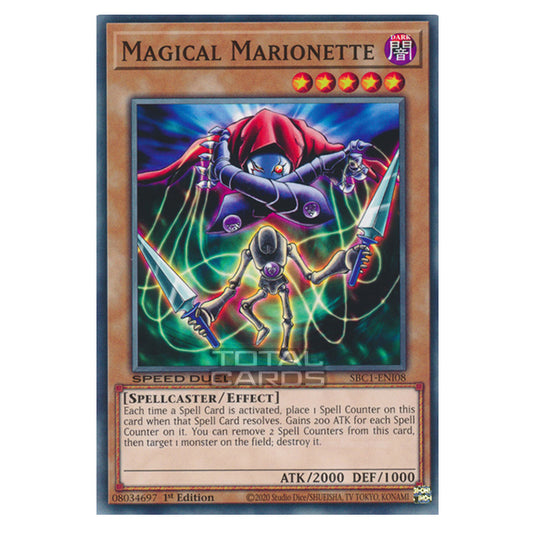 Yu-Gi-Oh! - Speed Duel: Streets of Battle City - Magical Marionette (Common) SBC1-ENI08