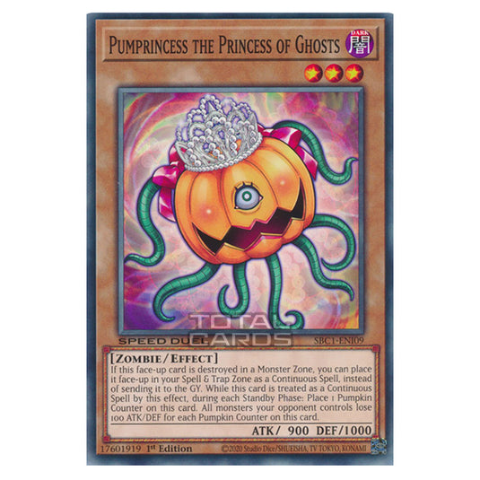 Yu-Gi-Oh! - Speed Duel: Streets of Battle City - Pumprincess the Princess of Ghosts (Common) SBC1-ENI09