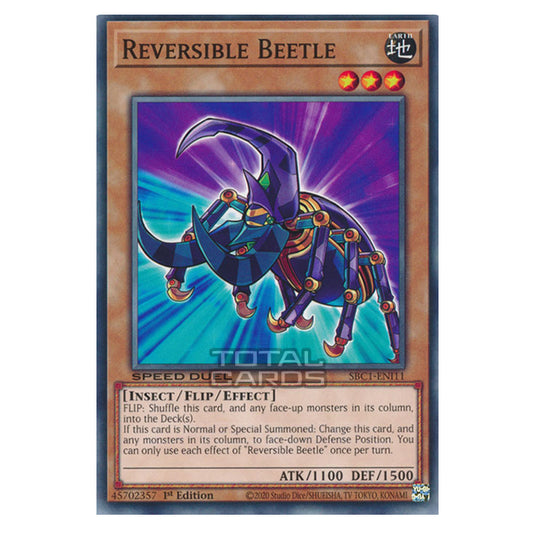 Yu-Gi-Oh! - Speed Duel: Streets of Battle City - Reversible Beetle (Common) SBC1-ENI11