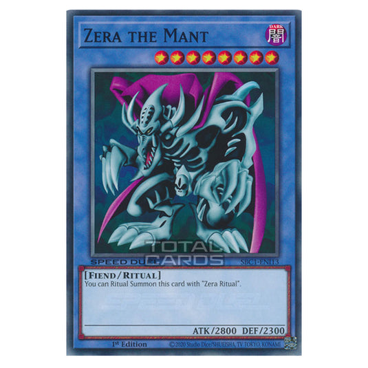Yu-Gi-Oh! - Speed Duel: Streets of Battle City - Zera the Mant (Common) SBC1-ENI13