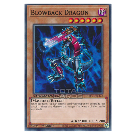 Yu-Gi-Oh! - Speed Duel: Streets of Battle City - Blowback Dragon (Common) SBC1-ENI23