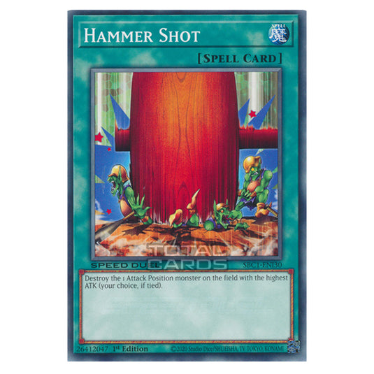 Yu-Gi-Oh! - Speed Duel: Streets of Battle City - Hammer Shot (Common) SBC1-ENI30