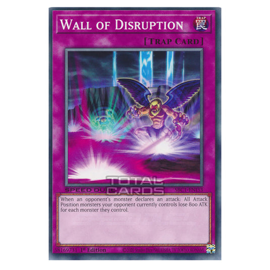 Yu-Gi-Oh! - Speed Duel: Streets of Battle City - Wall of Disruption (Common) SBC1-ENI33