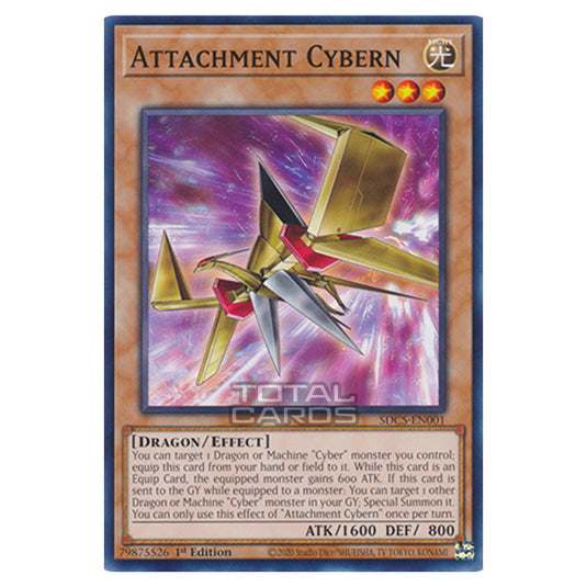 Yu-Gi-Oh! - Structure Deck: Cyber Strike - Attachment Cybern (Common) SDCS-EN001