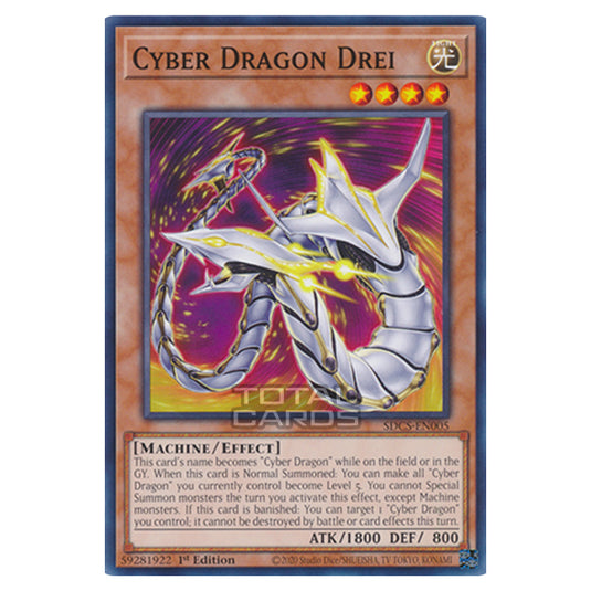 Yu-Gi-Oh! - Structure Deck: Cyber Strike - Cyber Dragon Drei (Common) SDCS-EN005