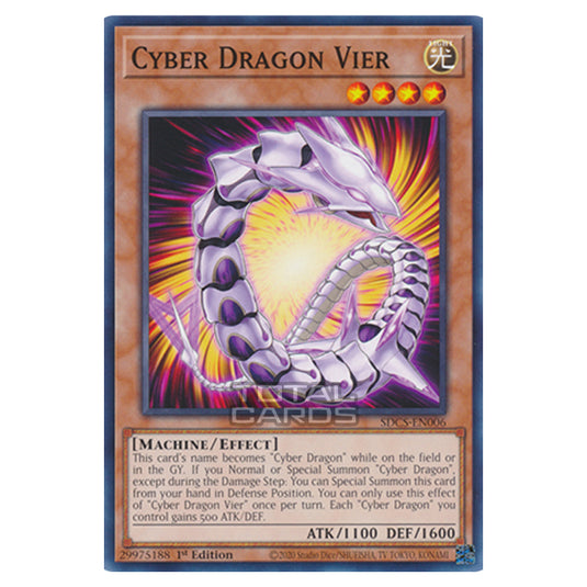 Yu-Gi-Oh! - Structure Deck: Cyber Strike - Cyber Dragon Vier (Common) SDCS-EN006