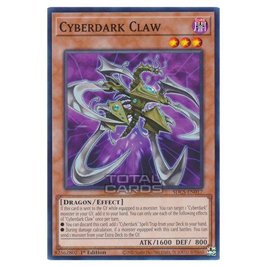 Yu-Gi-Oh! - Structure Deck: Cyber Strike - Cyberdark Claw (Common) SDCS-EN017