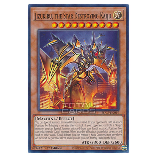 Yu-Gi-Oh! - Structure Deck: Cyber Strike - Jizukiru, the Star Destroying Kaiju (Common) SDCS-EN019