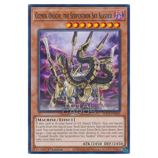 Yu-Gi-Oh! - Structure Deck: Cyber Strike - Gizmek Orochi, the Serpentron Sky Slasher (Common) SDCS-EN020