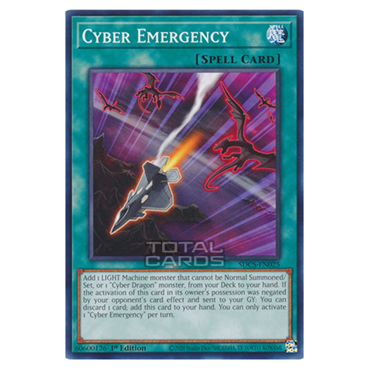 Yu-Gi-Oh! - Structure Deck: Cyber Strike - Cyber Emergency (Common) SDCS-EN025