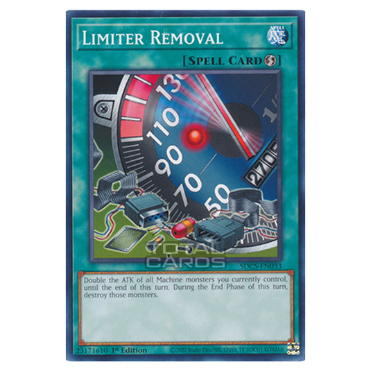 Yu-Gi-Oh! - Structure Deck: Cyber Strike - Limiter Removal (Common) SDCS-EN033