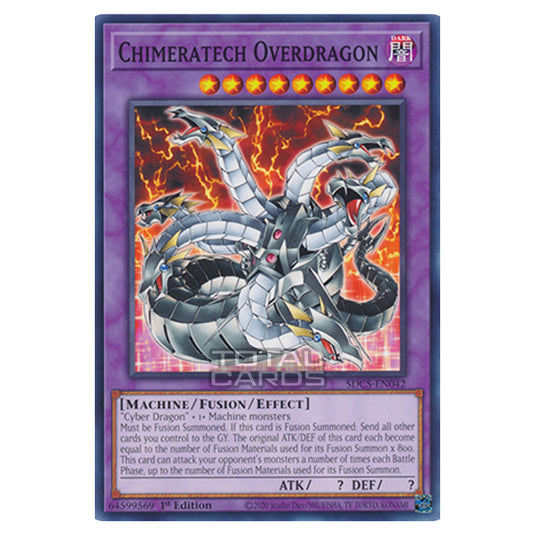Yu-Gi-Oh! - Structure Deck: Cyber Strike - Chimeratech Overdragon (Common) SDCS-EN042