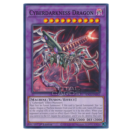 Yu-Gi-Oh! - Structure Deck: Cyber Strike - Cyberdarkness Dragon (Common) SDCS-EN043