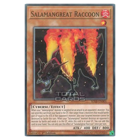 Yu-Gi-Oh! - Soulburner - Salamangreat Raccoon (Common) SDSB-EN001