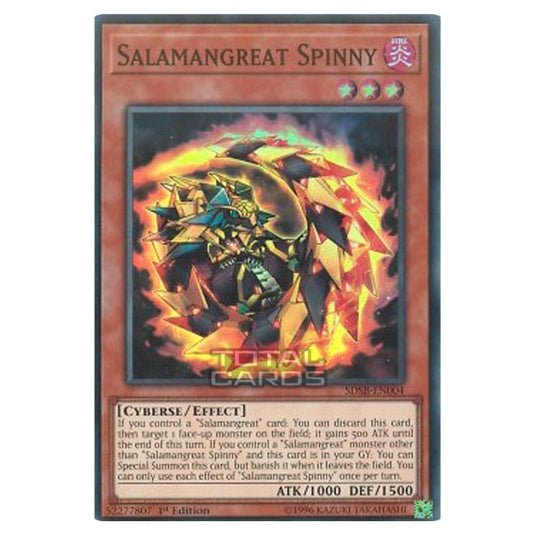 Yu-Gi-Oh! - Soulburner - Salamangreat Spinny (Super Rare) SDSB-EN004