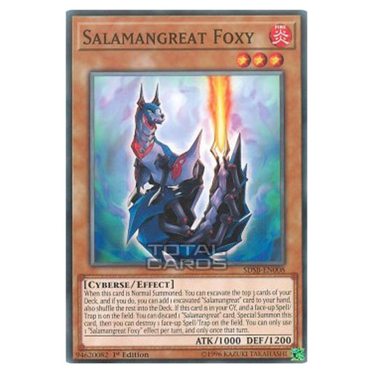 Yu-Gi-Oh! - Soulburner - Salamangreat Foxy (Common) SDSB-EN008