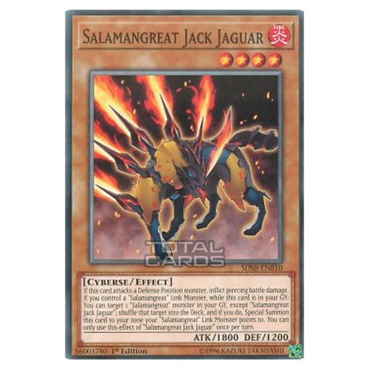 Yu-Gi-Oh! - Soulburner - Salamangreat Jack Jaguar (Common) SDSB-EN010
