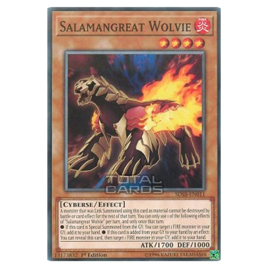 Yu-Gi-Oh! - Soulburner - Salamangreat Wolvie (Common) SDSB-EN011