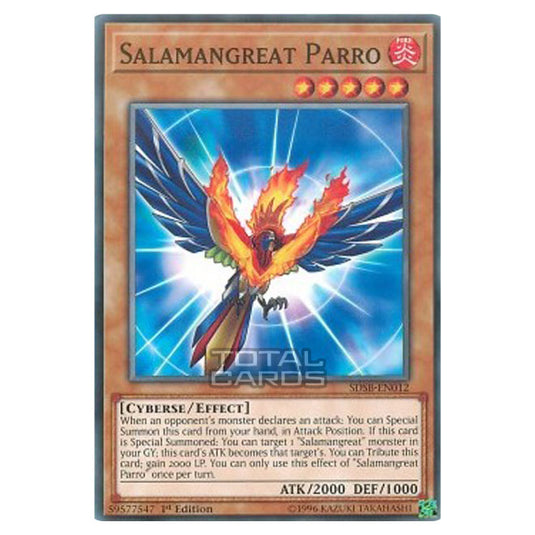 Yu-Gi-Oh! - Soulburner - Salamangreat Parro (Common) SDSB-EN012