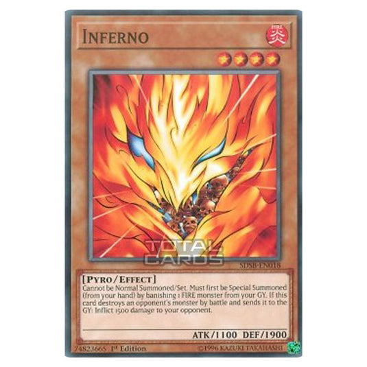 Yu-Gi-Oh! - Soulburner - Inferno (Common) SDSB-EN018