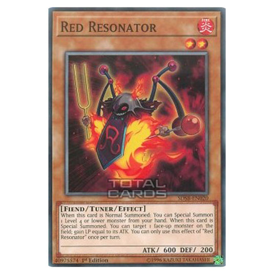 Yu-Gi-Oh! - Soulburner - Red Resonator (Common) SDSB-EN020