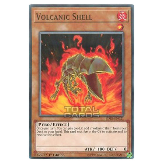 Yu-Gi-Oh! - Soulburner - Volcanic Shell (Common) SDSB-EN021