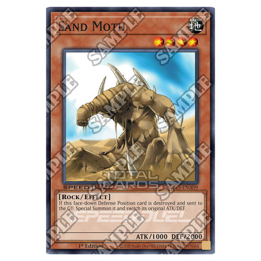 Yu-Gi-Oh! - Speed Duel GX: Duelists of Shadows - Sand Moth (Common) SGX3-ENA09