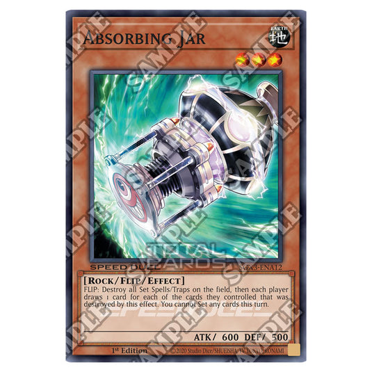 Yu-Gi-Oh! - Speed Duel GX: Duelists of Shadows - Absorbing Jar (Common Yu-Gi-Oh! - Speed Duel GX: Duelists of Shadows - Absorbing Jar (Common