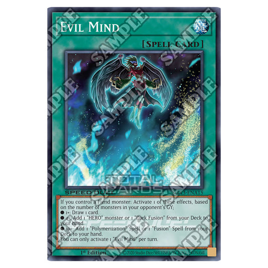 Yu-Gi-Oh! - Speed Duel GX: Duelists of Shadows - Evil Mind (Common) SGX3-ENA15