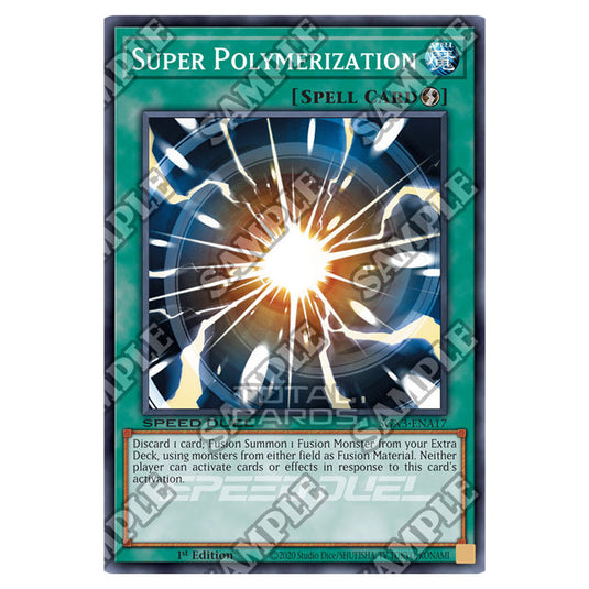 Yu-Gi-Oh! - Speed Duel GX: Duelists of Shadows - Super Polymerization (Secret Rare) SGX3-ENA17a