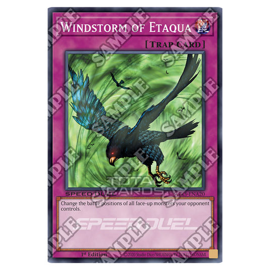 Yu-Gi-Oh! - Speed Duel GX: Duelists of Shadows - Windstorm of Etaqua (Common) SGX3-ENA20