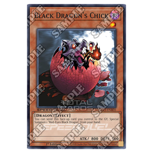 Yu-Gi-Oh! - Speed Duel GX: Duelists of Shadows - Black Dragon's Chick (Common) SGX3-ENB05