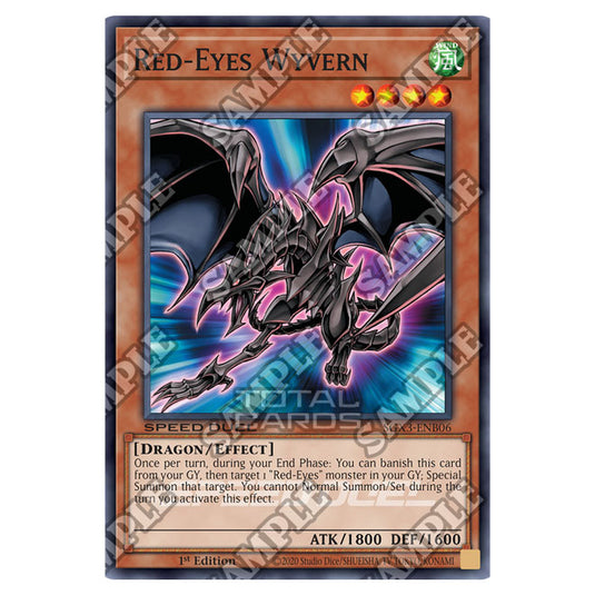 Yu-Gi-Oh! - Speed Duel GX: Duelists of Shadows - Red-Eyes Wyvern (Common) SGX3-ENB06