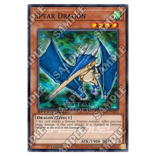 Yu-Gi-Oh! - Speed Duel GX: Duelists of Shadows - Spear Dragon (Common) SGX3-ENB10