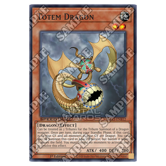 Yu-Gi-Oh! - Speed Duel GX: Duelists of Shadows - Totem Dragon (Common) SGX3-ENB12