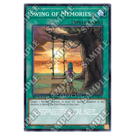 Yu-Gi-Oh! - Speed Duel GX: Duelists of Shadows - Swing of Memories (Common) SGX3-ENB16