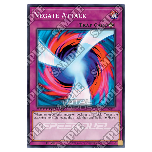 Yu-Gi-Oh! - Speed Duel GX: Duelists of Shadows - Negate Attack (Common) SGX3-ENB18