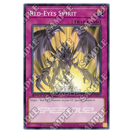 Yu-Gi-Oh! - Speed Duel GX: Duelists of Shadows - Red-Eyes Spirit (Common) SGX3-ENB19